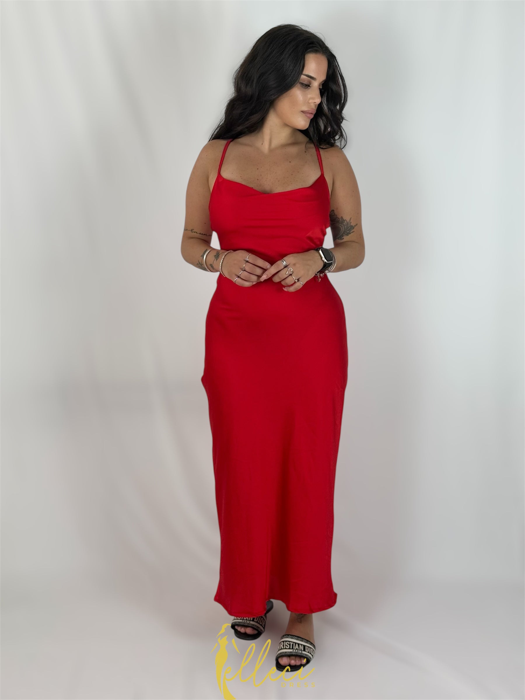 ABITO SATIN LOVE