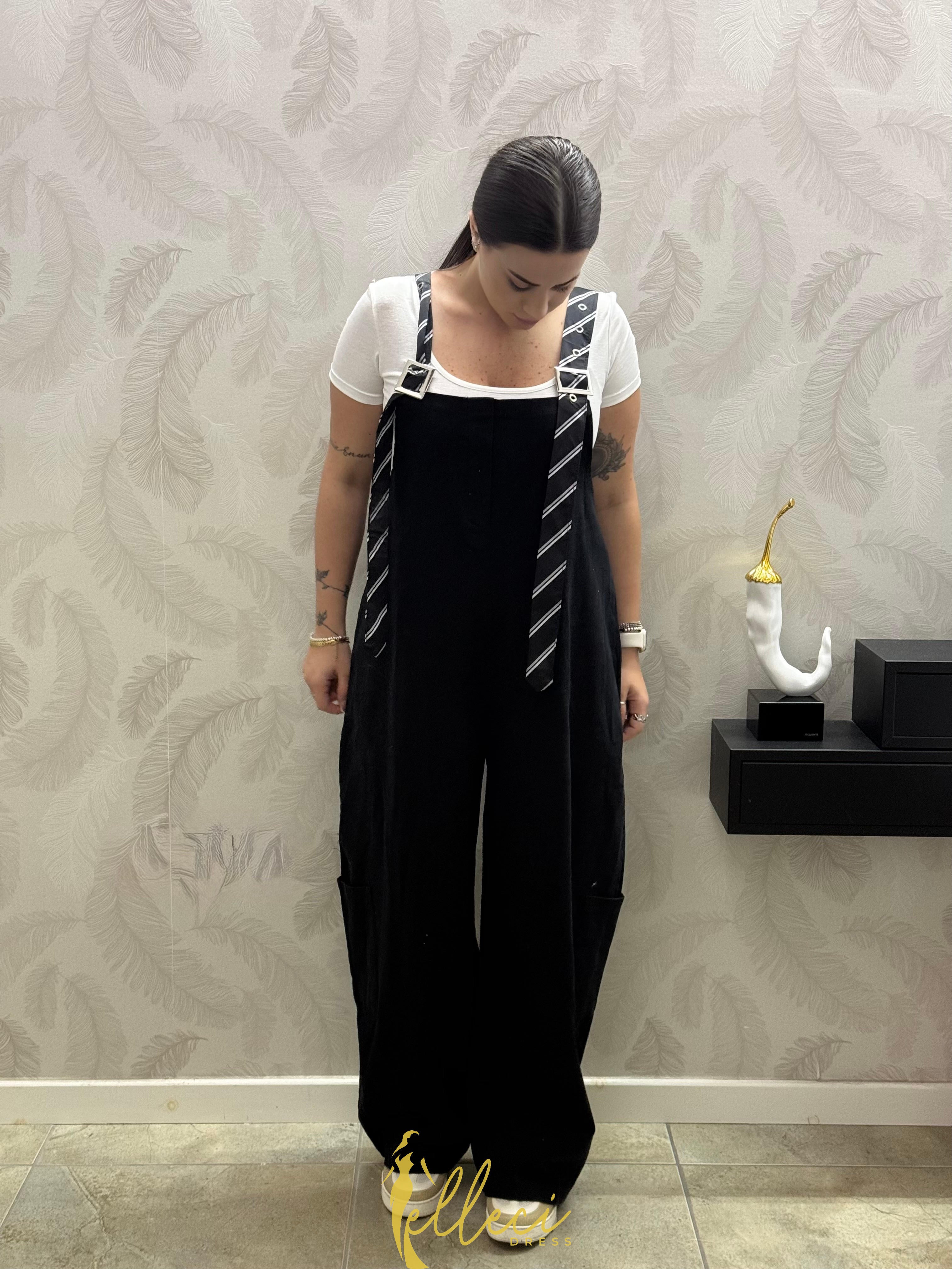SALOPETTE JEANS MOON