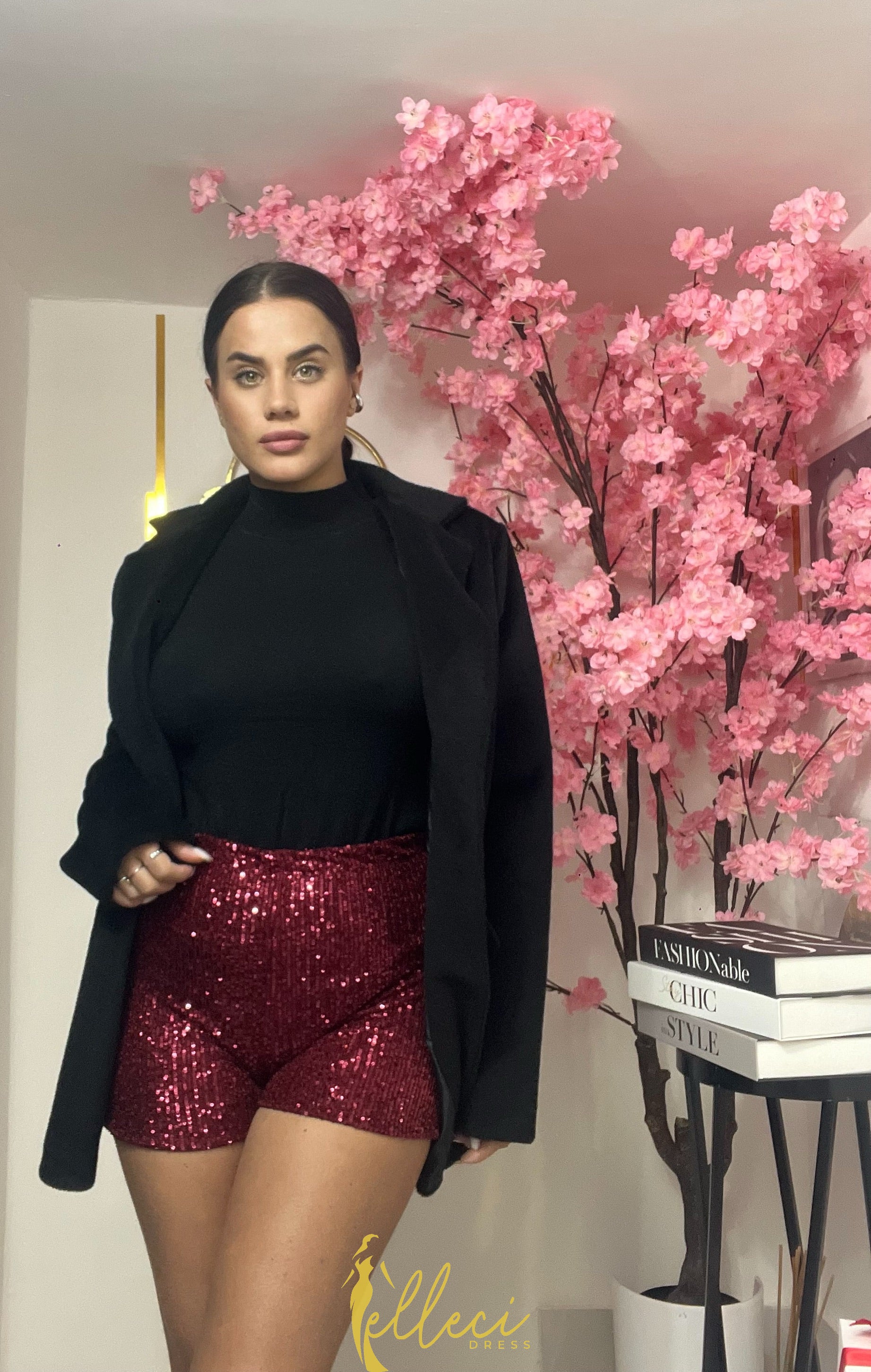 PANTALONCINO PAILLETTES