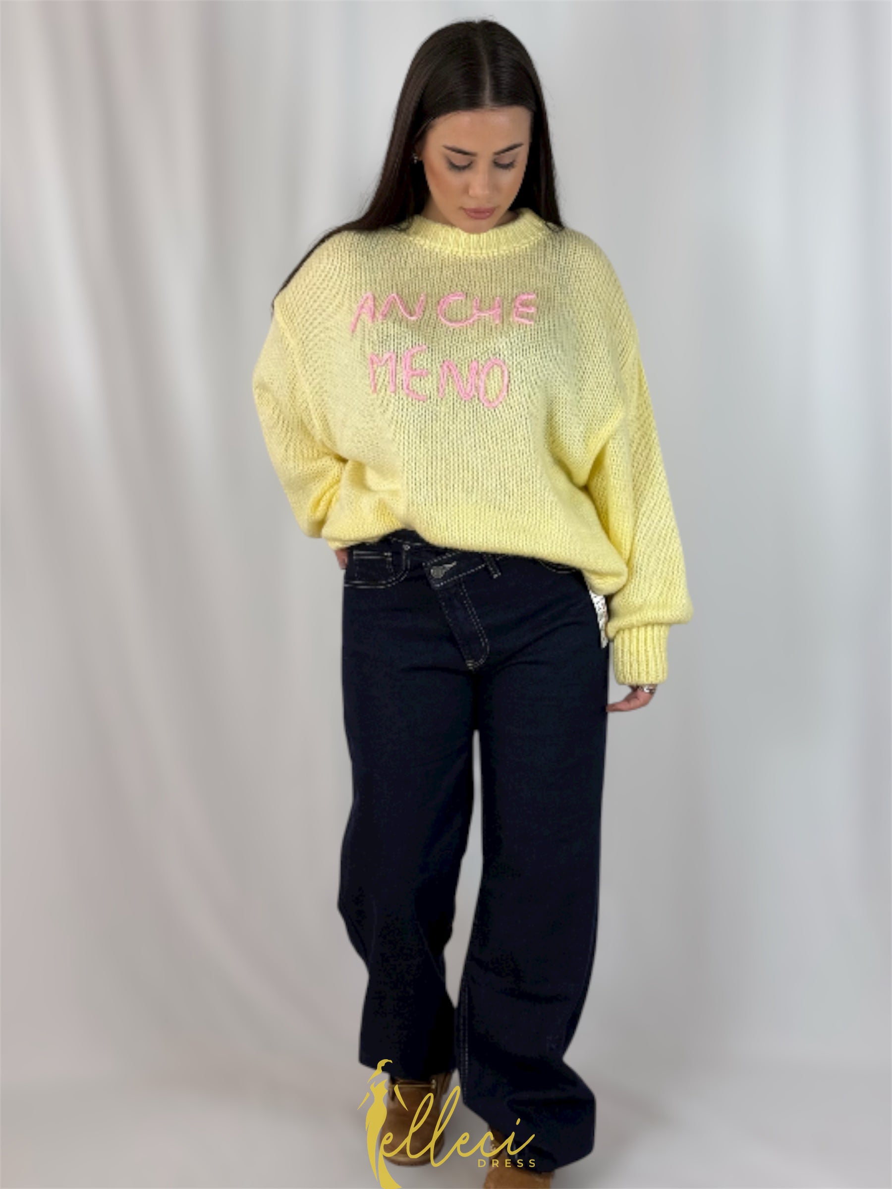 MAGLIONCINO "ANCHE MENO"