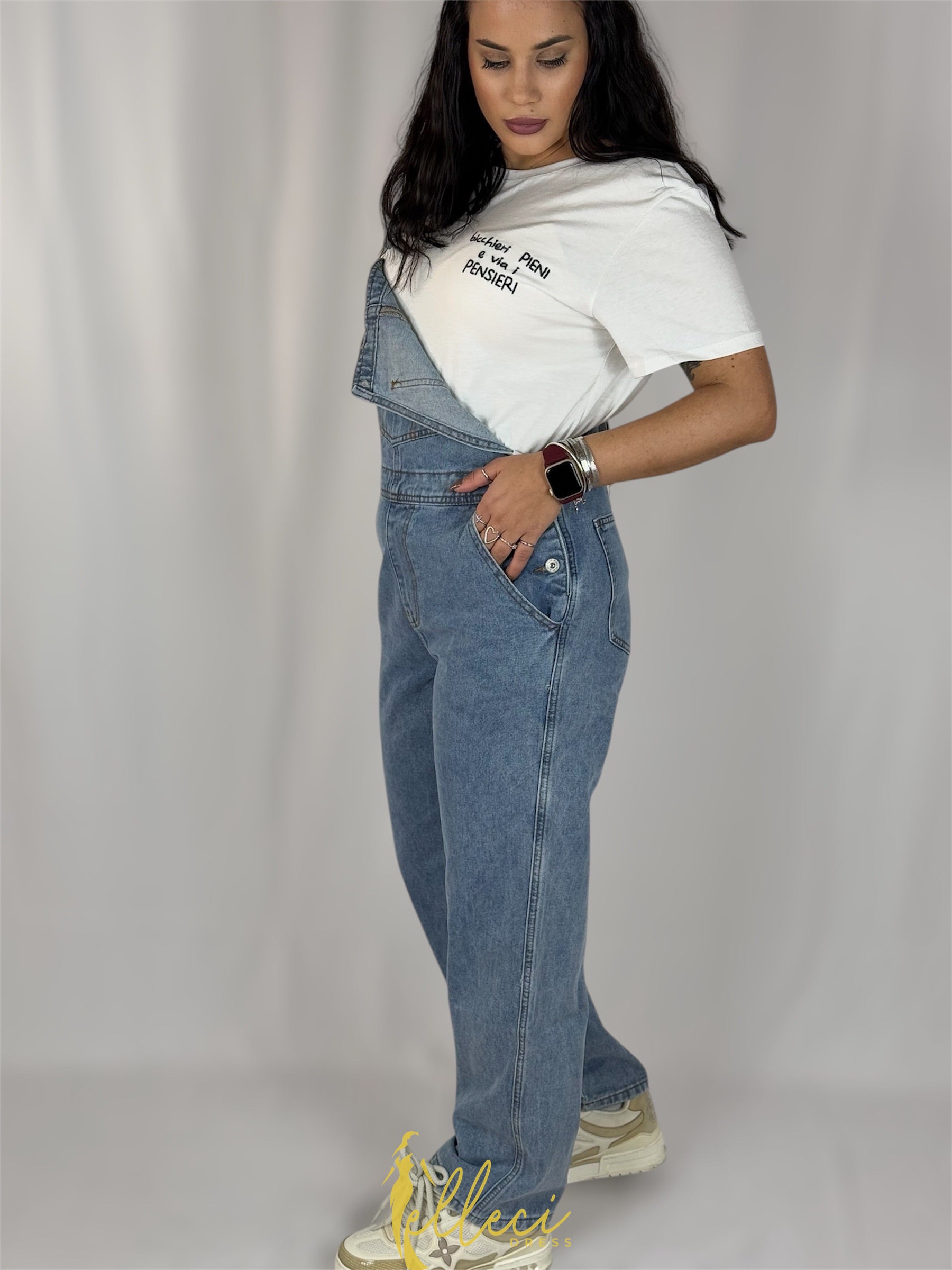 SALOPETTE JEANS HAZEL