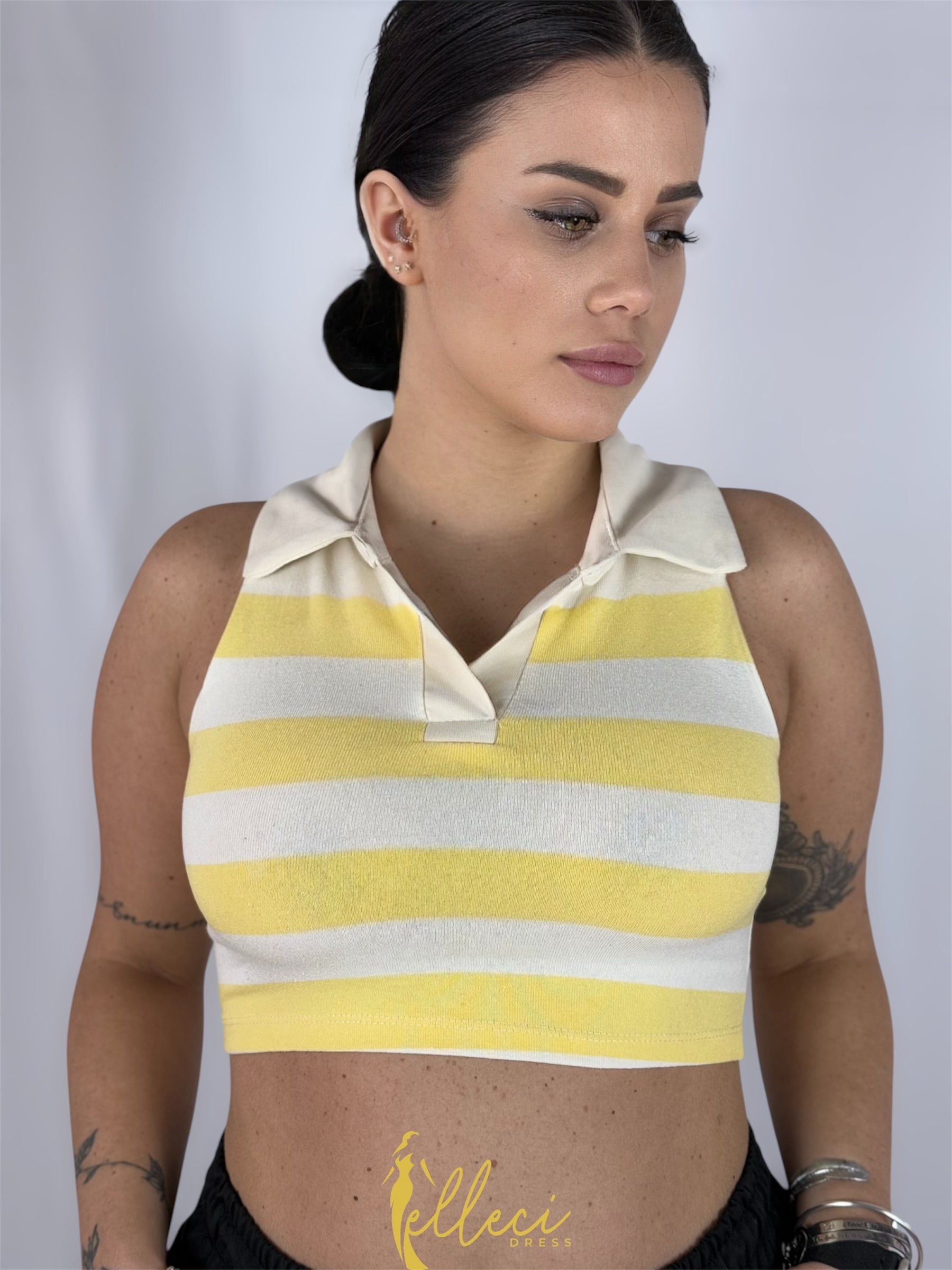 MINI POLO CROP