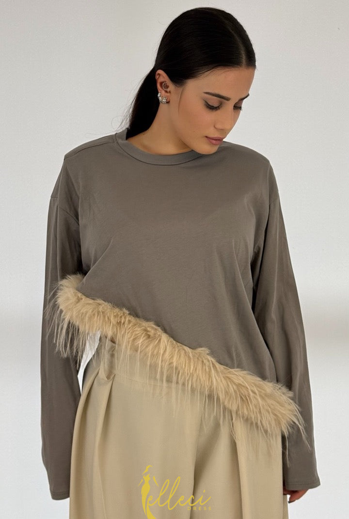 MAGLIA PLUME