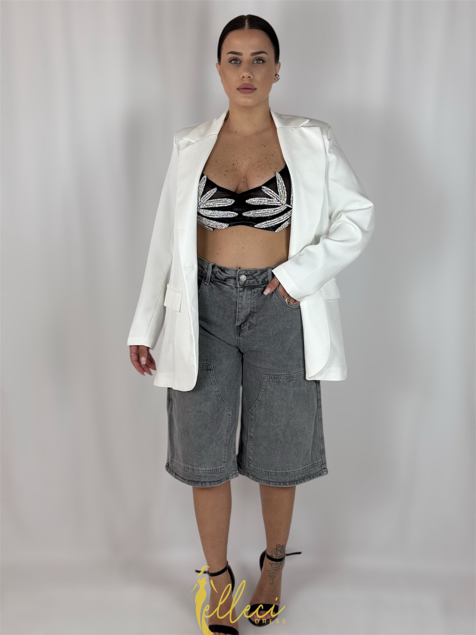 BERMUDA DENIM WOLLY