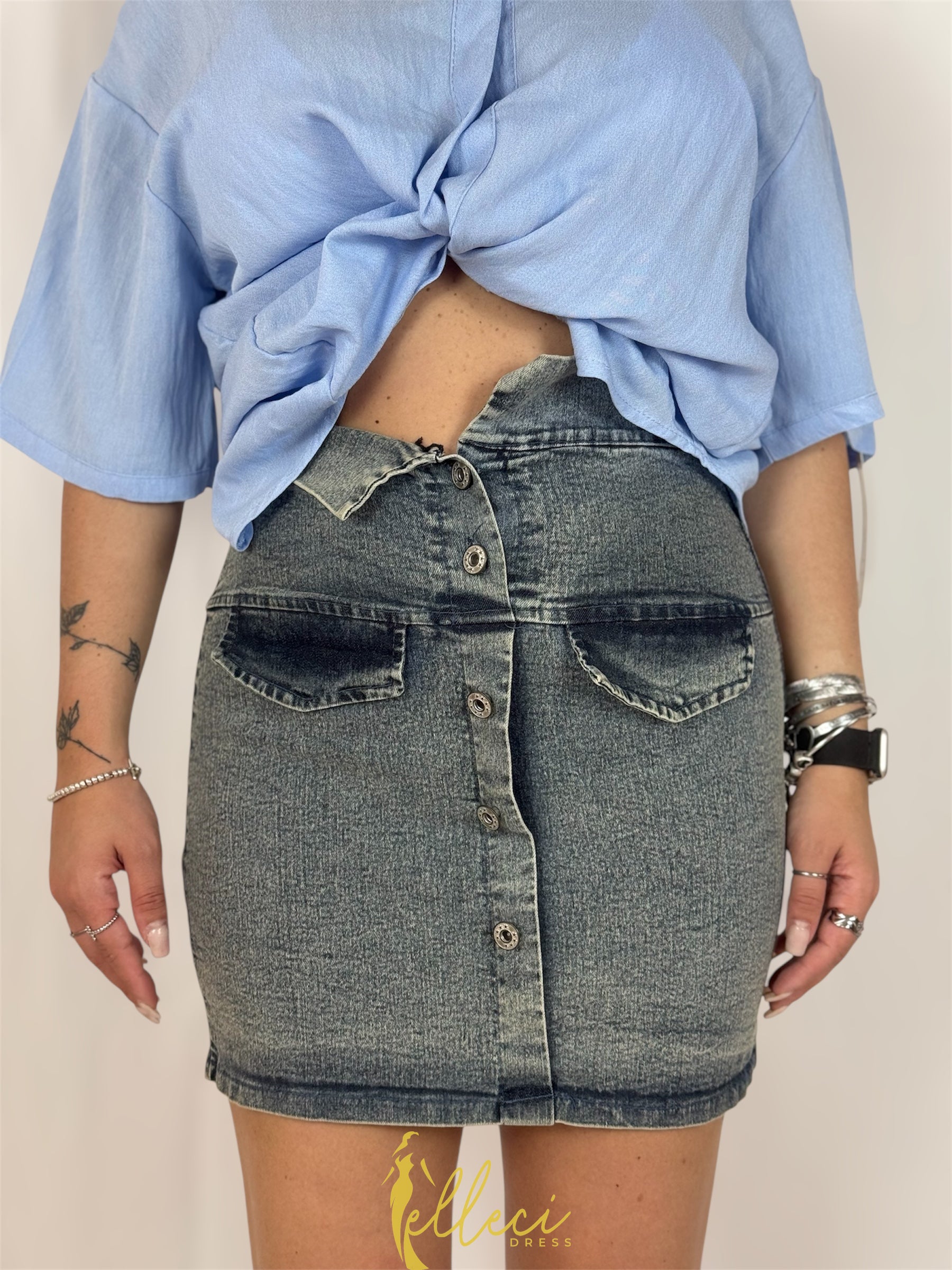MINI GONNA JEANS