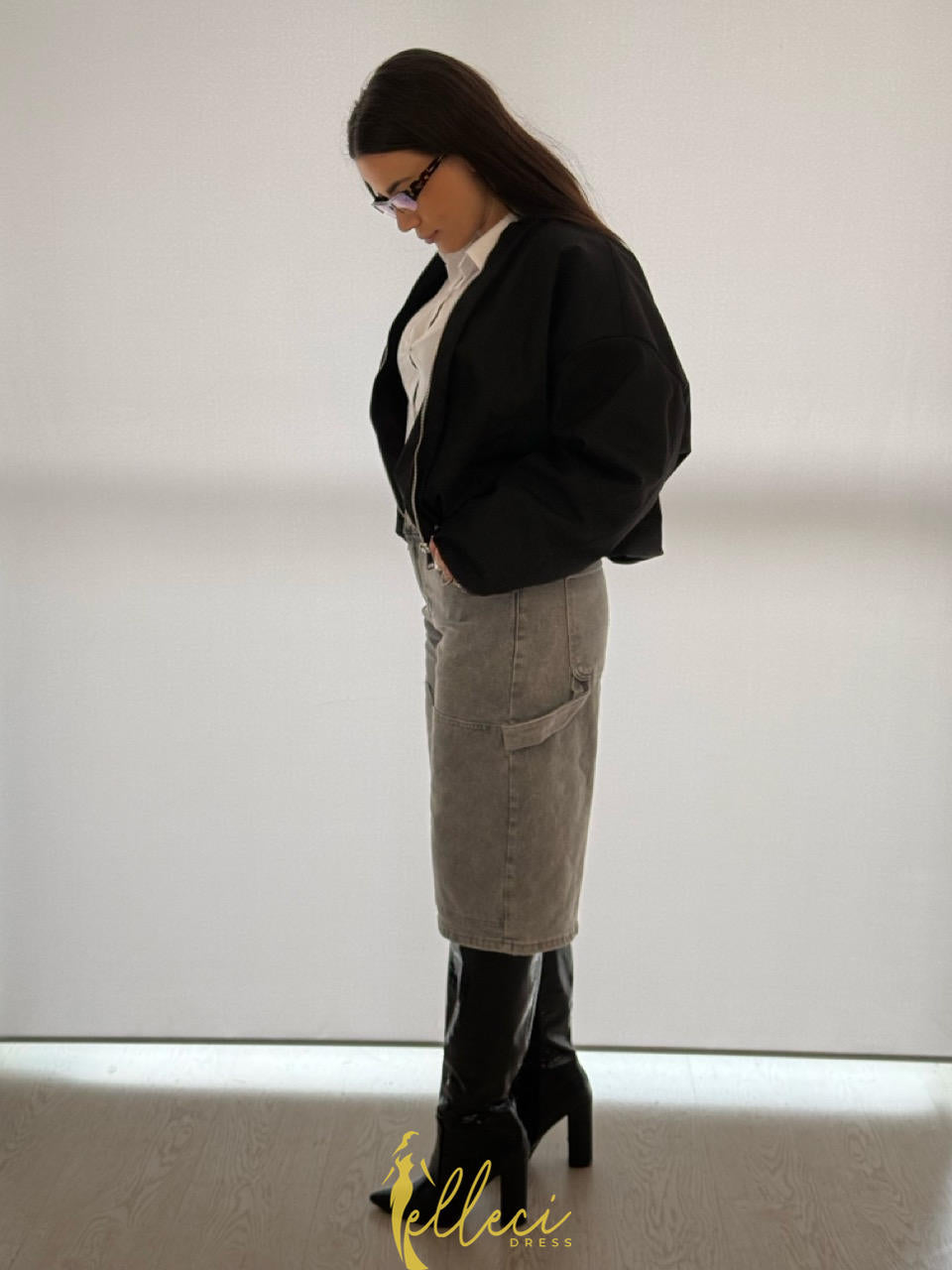 BERMUDA DENIM WOLLY