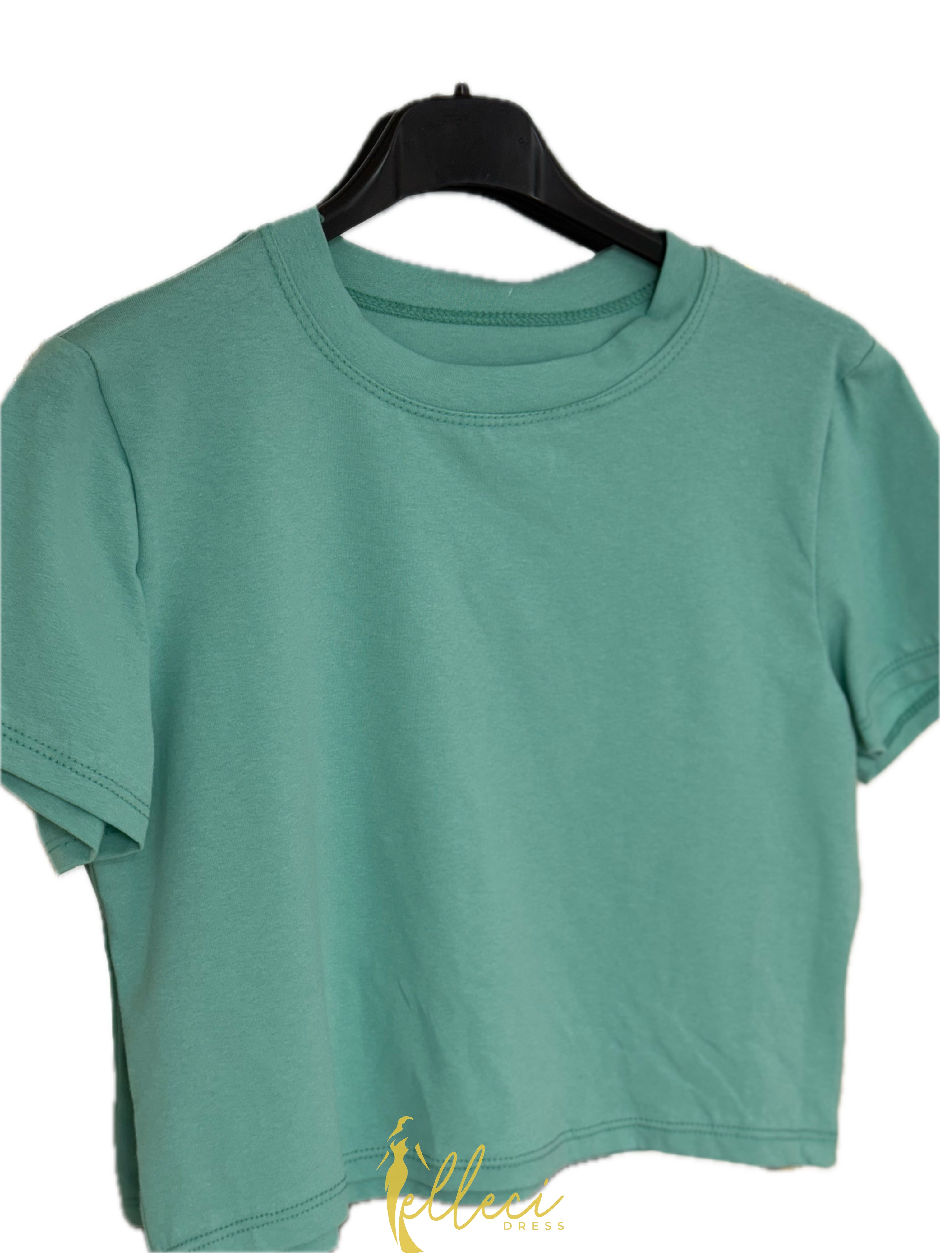 T-SHIRT CROP BASIC