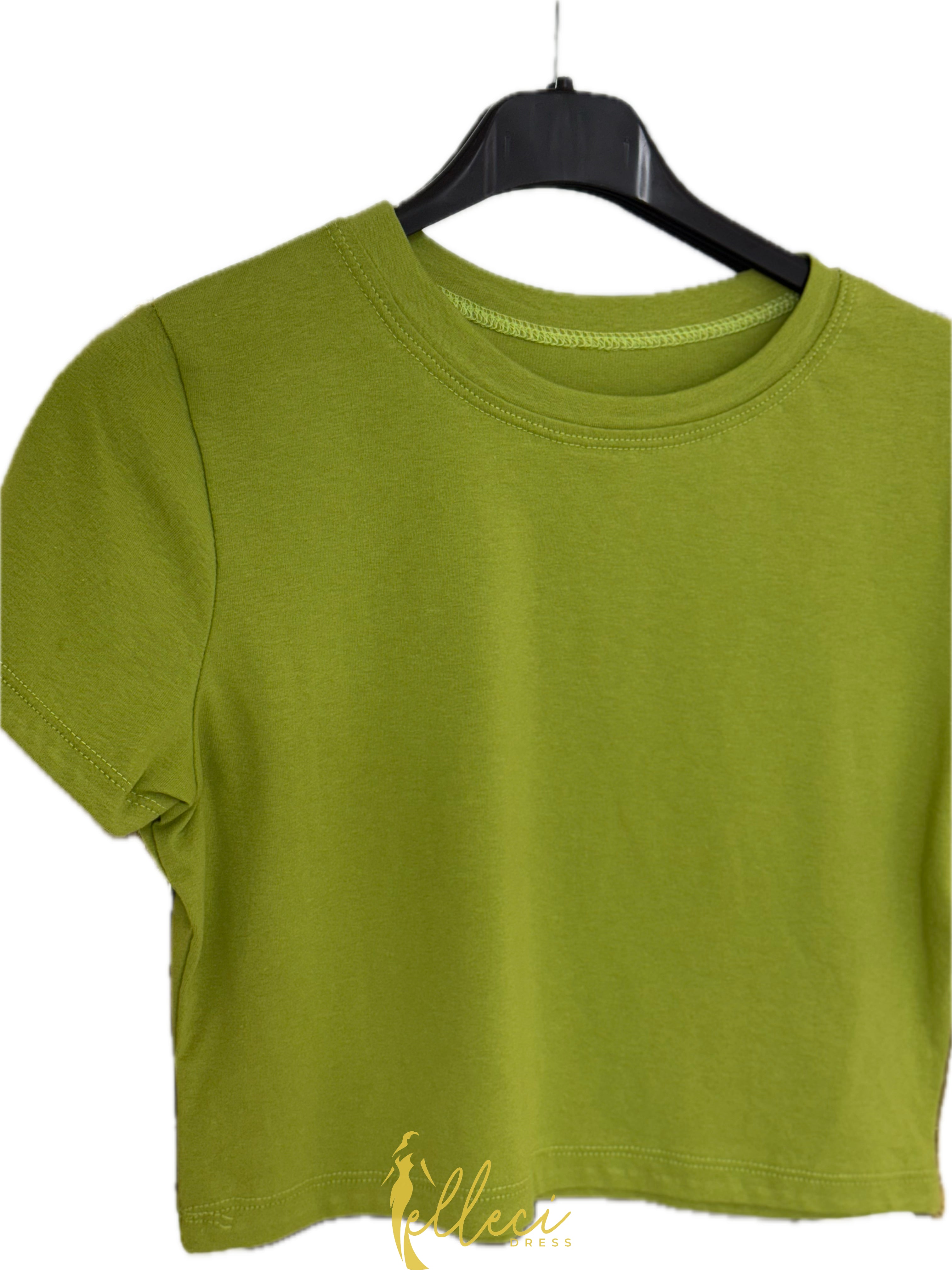 T-SHIRT CROP BASIC