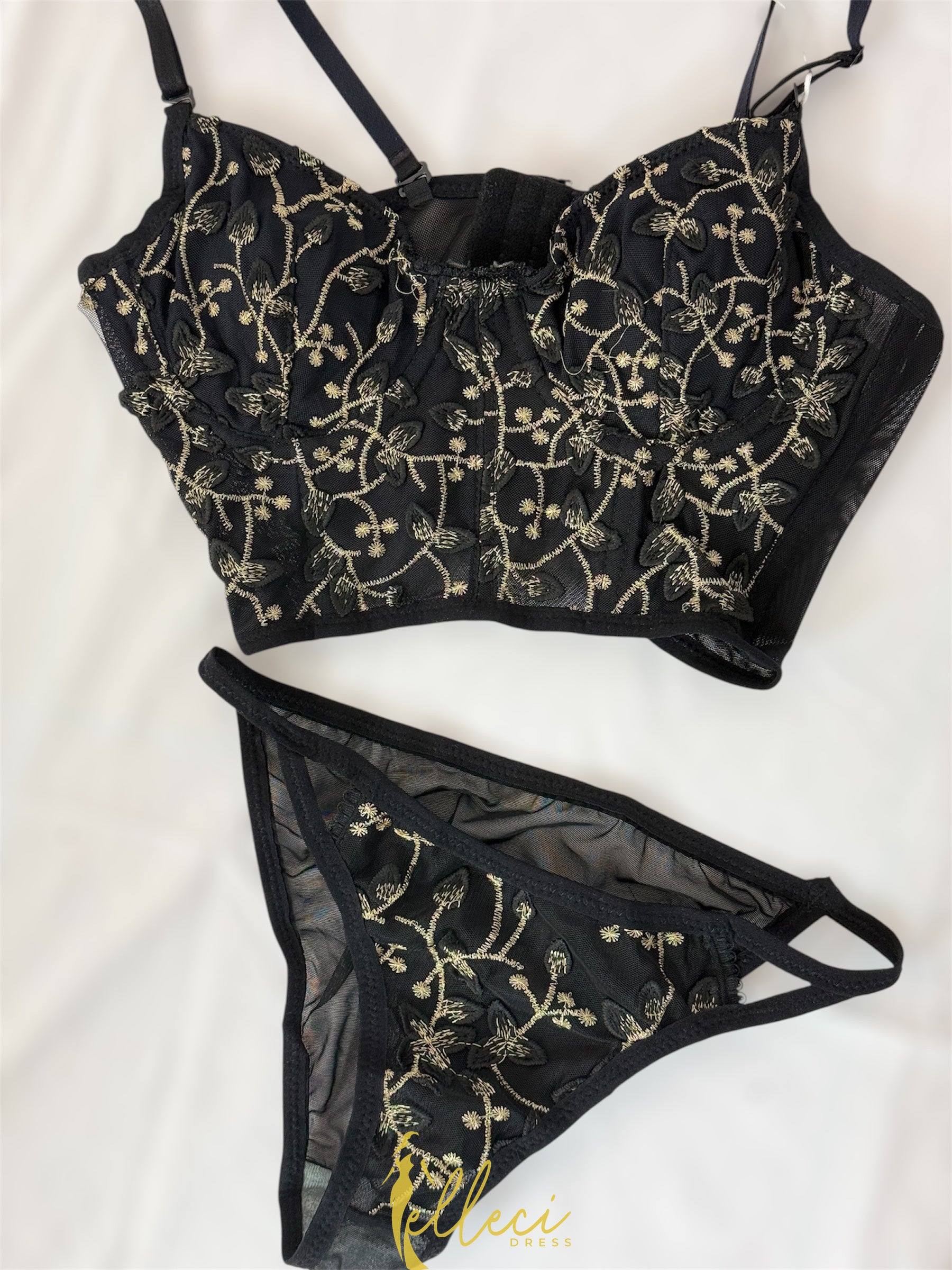 SET BRALETTE+SLIP MARY