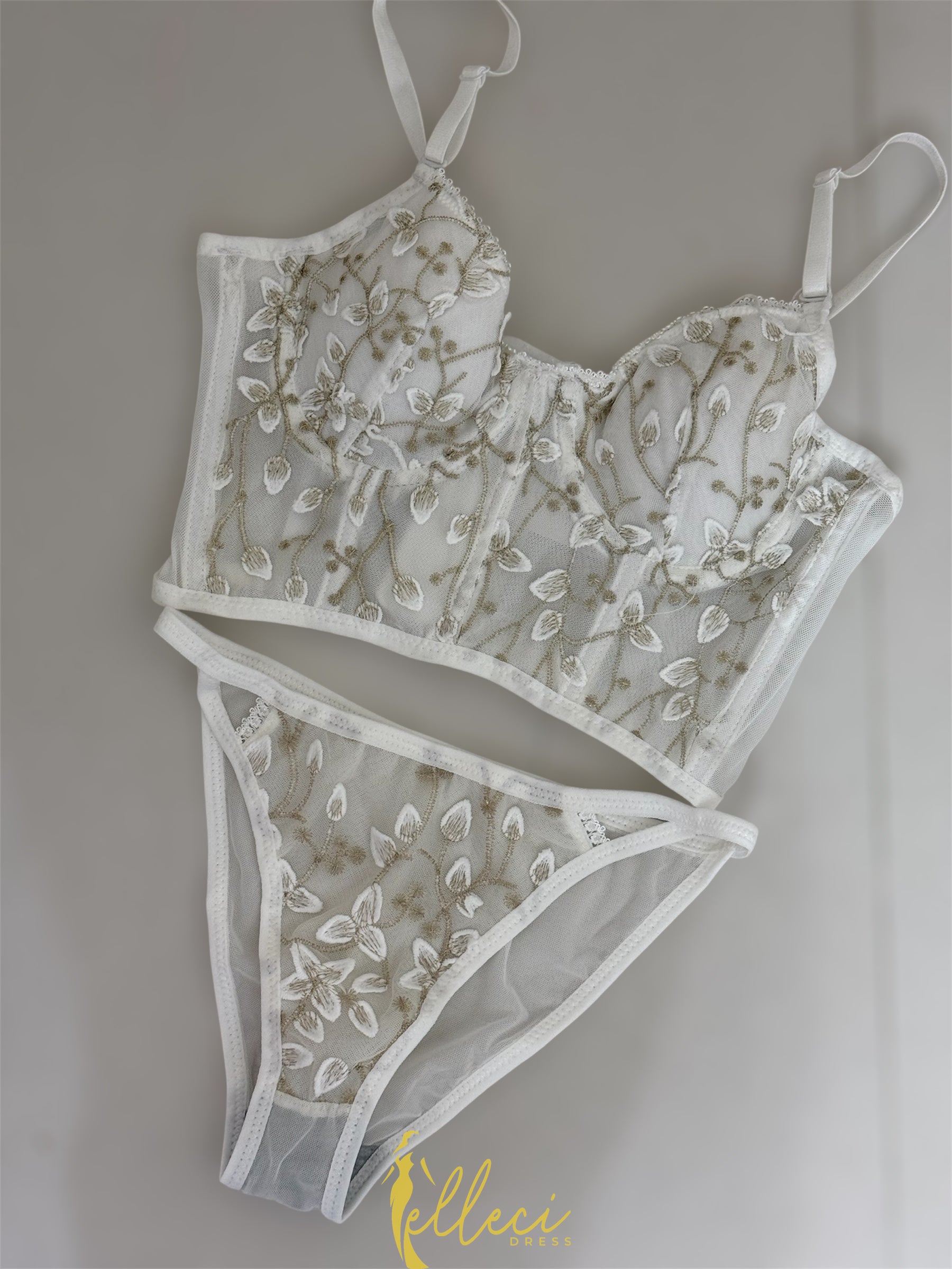 SET BRALETTE+SLIP MARY