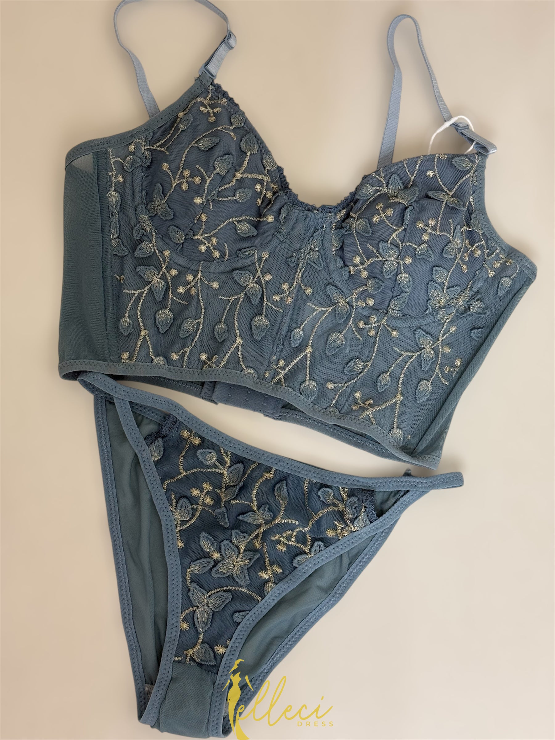 SET BRALETTE+SLIP MARY