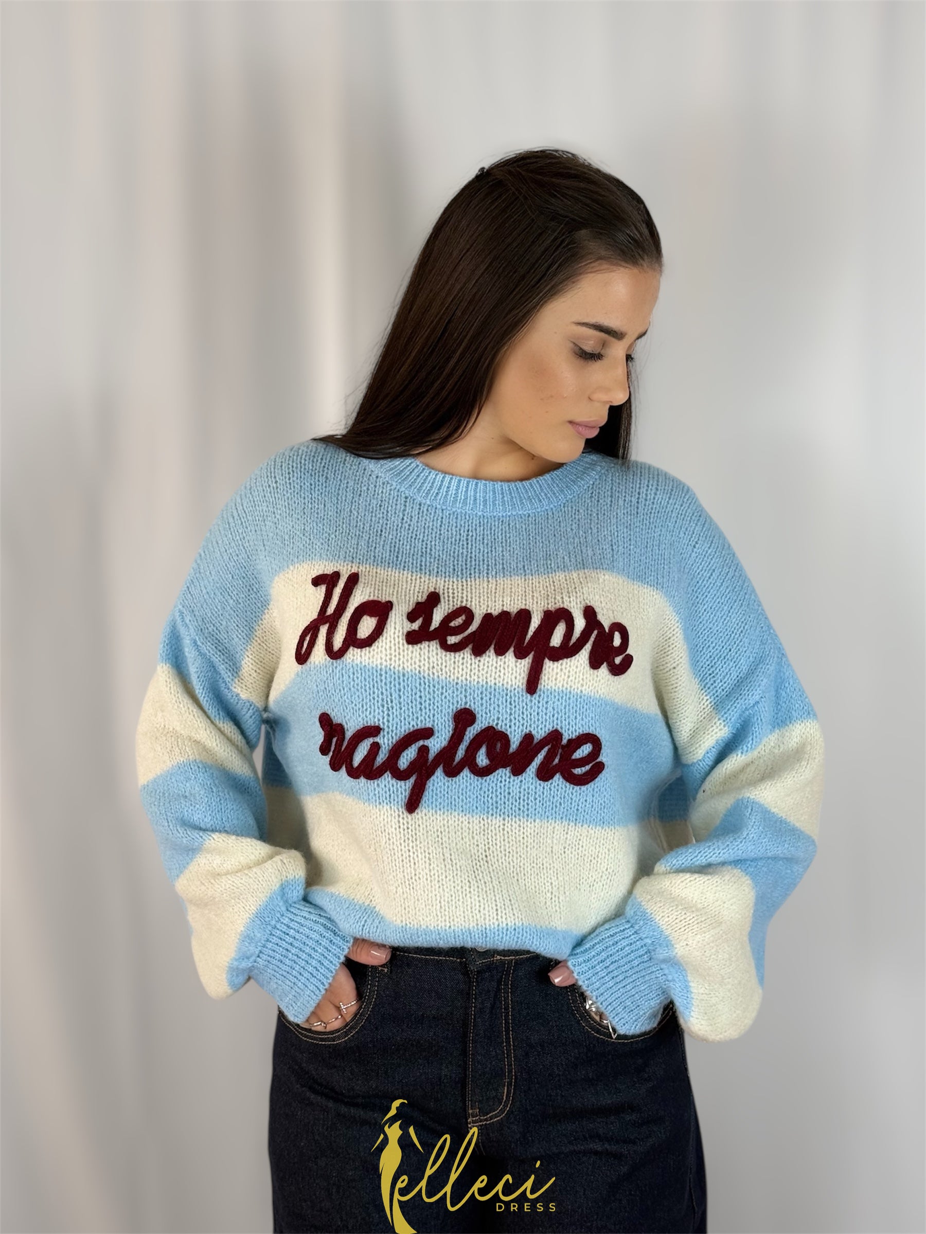 MAGLIONE "HO SEMPRE RAGIONE"