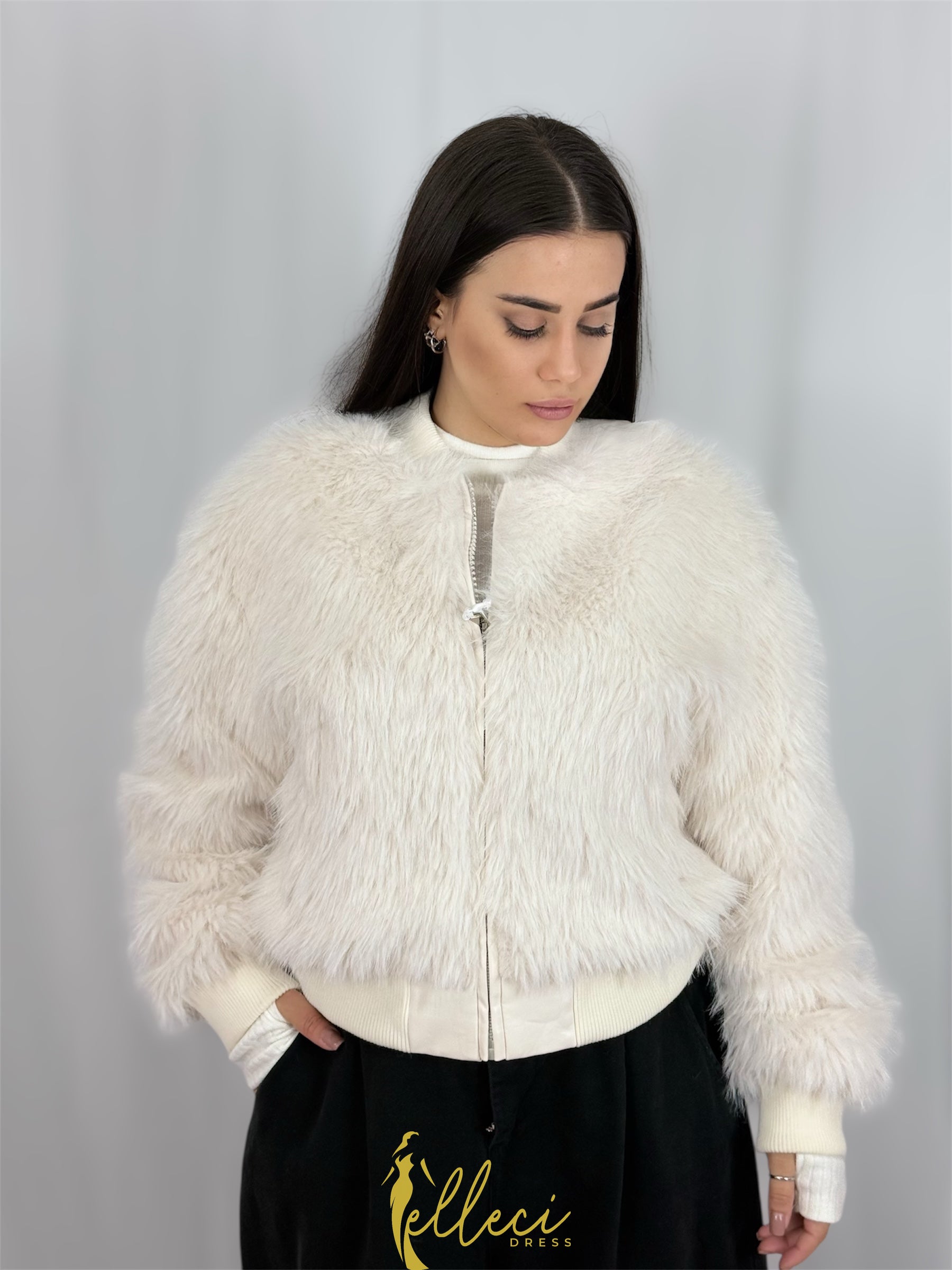 BOMBER PELLICCIA KISS