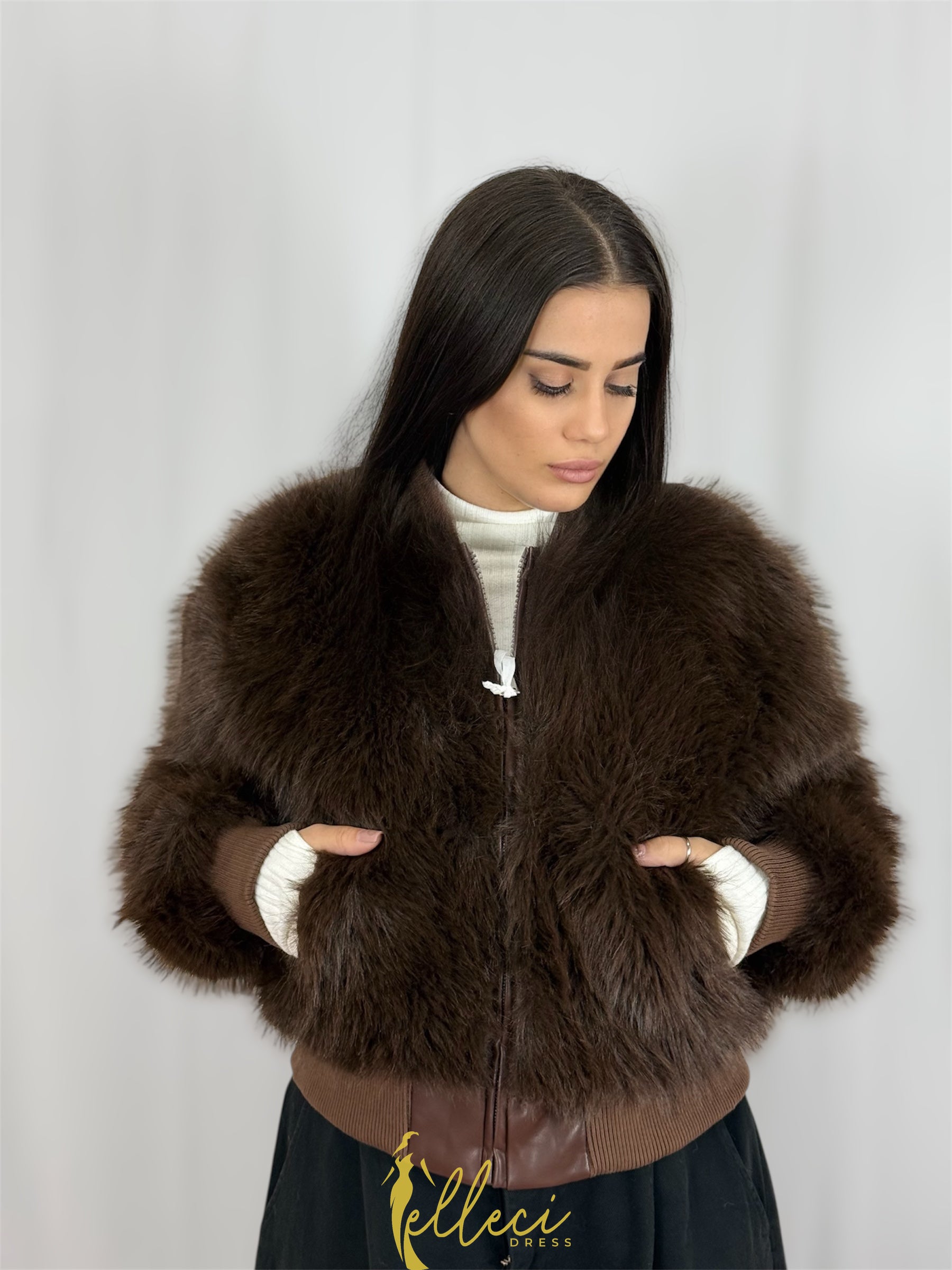 BOMBER PELLICCIA KISS