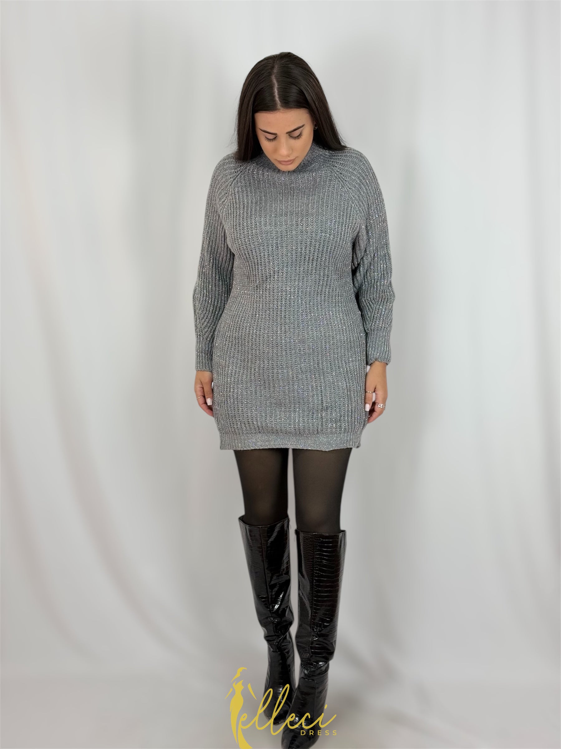 MAGLIONE ABITO LUREX