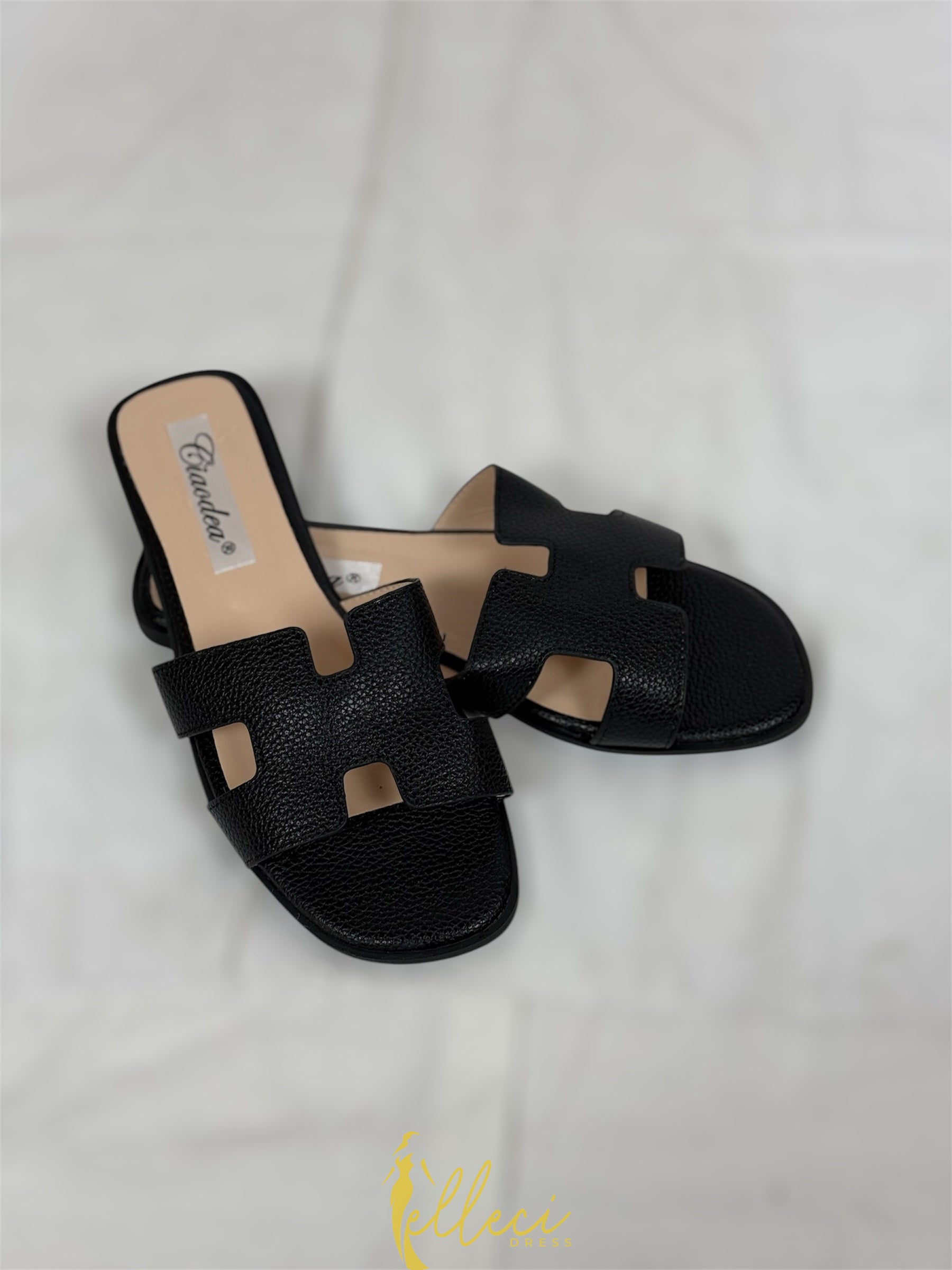 SANDALO HERM BLACK