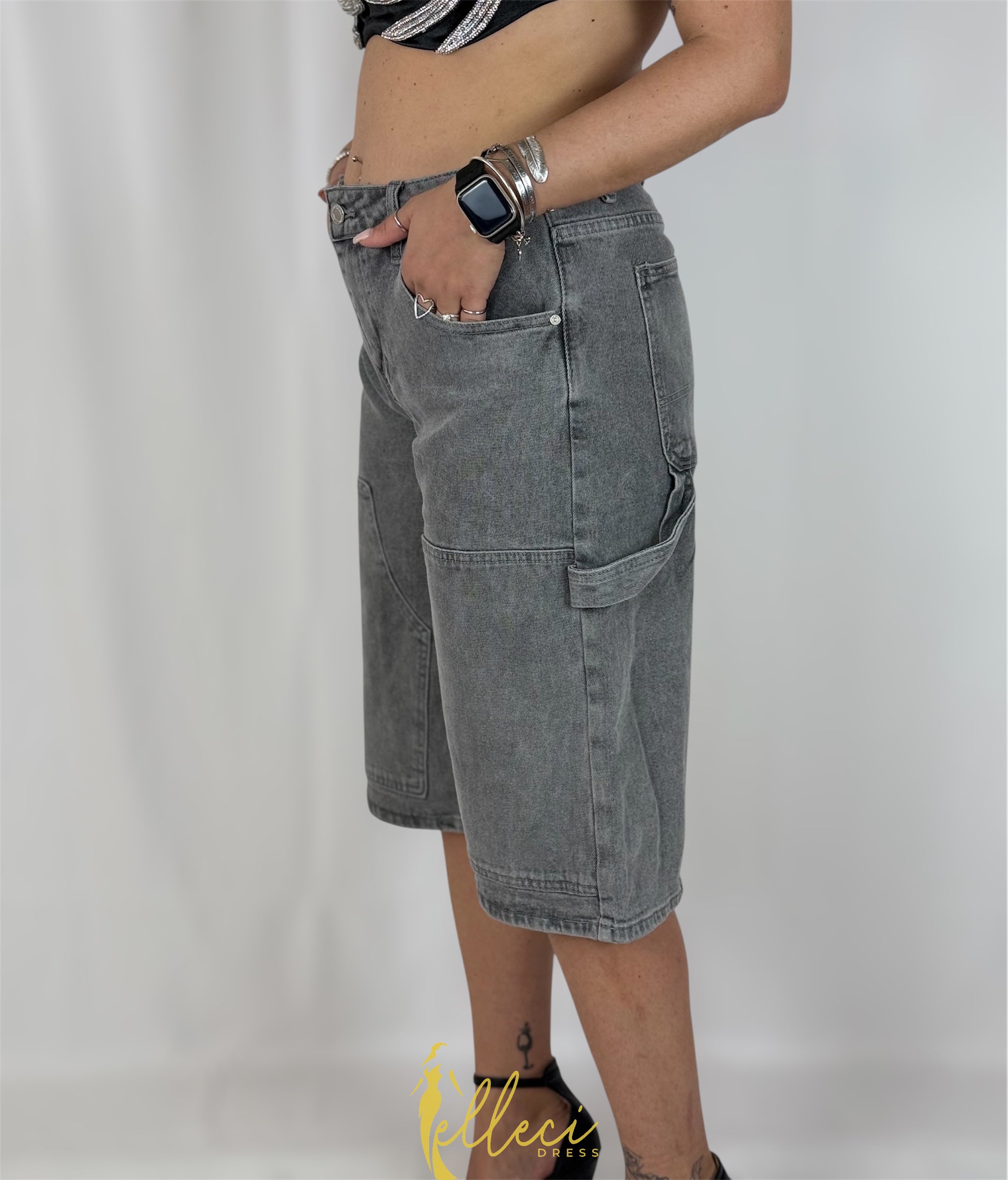 BERMUDA DENIM WOLLY